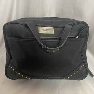 VICTORIA SECRET BLACK MAKE UP BAG